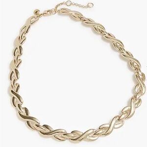2 piece set, J Crew Factory Set Braided Necklace and Bracelet